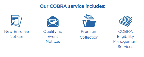 Our COBRA service includes